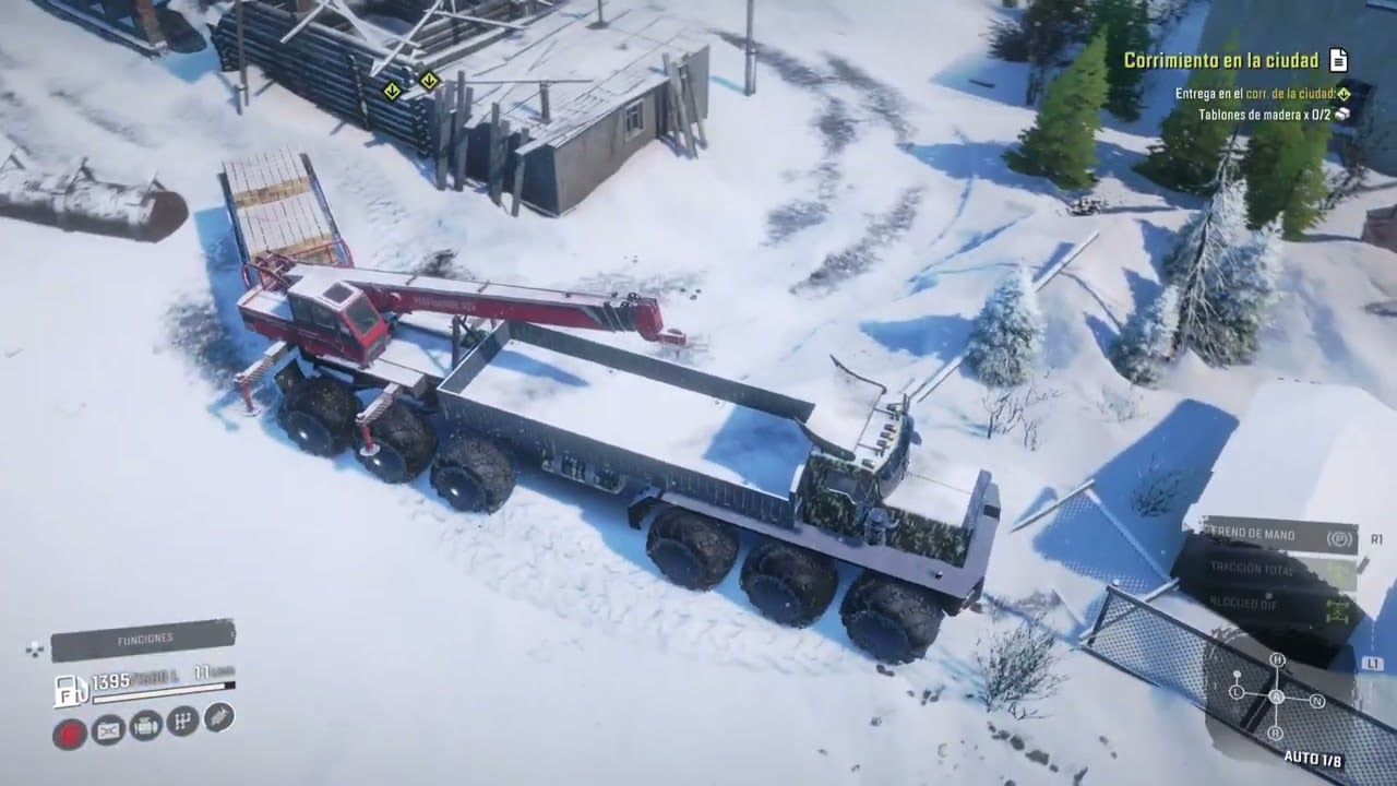 SnowRunner - Doble Encargo Carretera Deteriorada & Corrimiento En La Cuidad - PS4 - El Identificado