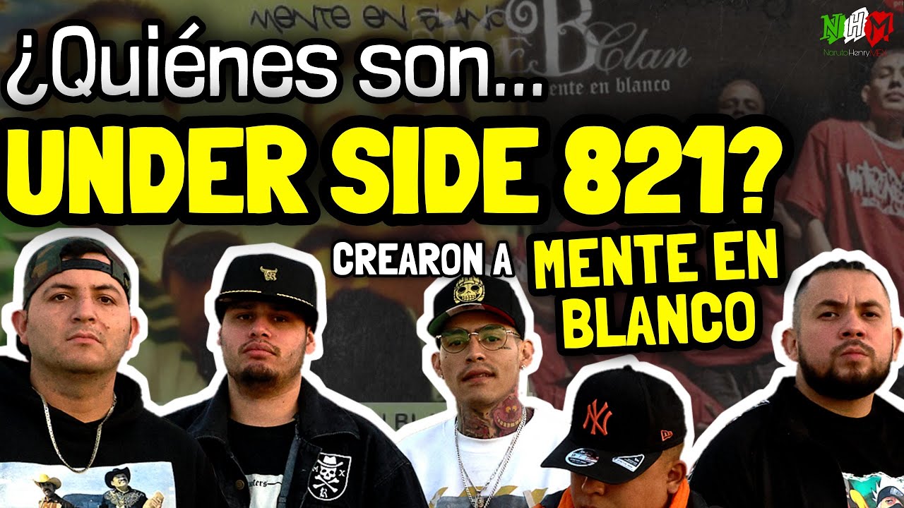 ¿Quiénes son UNDER SIDE 821? Creadores de MENTE EN BLANCO | ORIGENES Y CURIOSIDADES