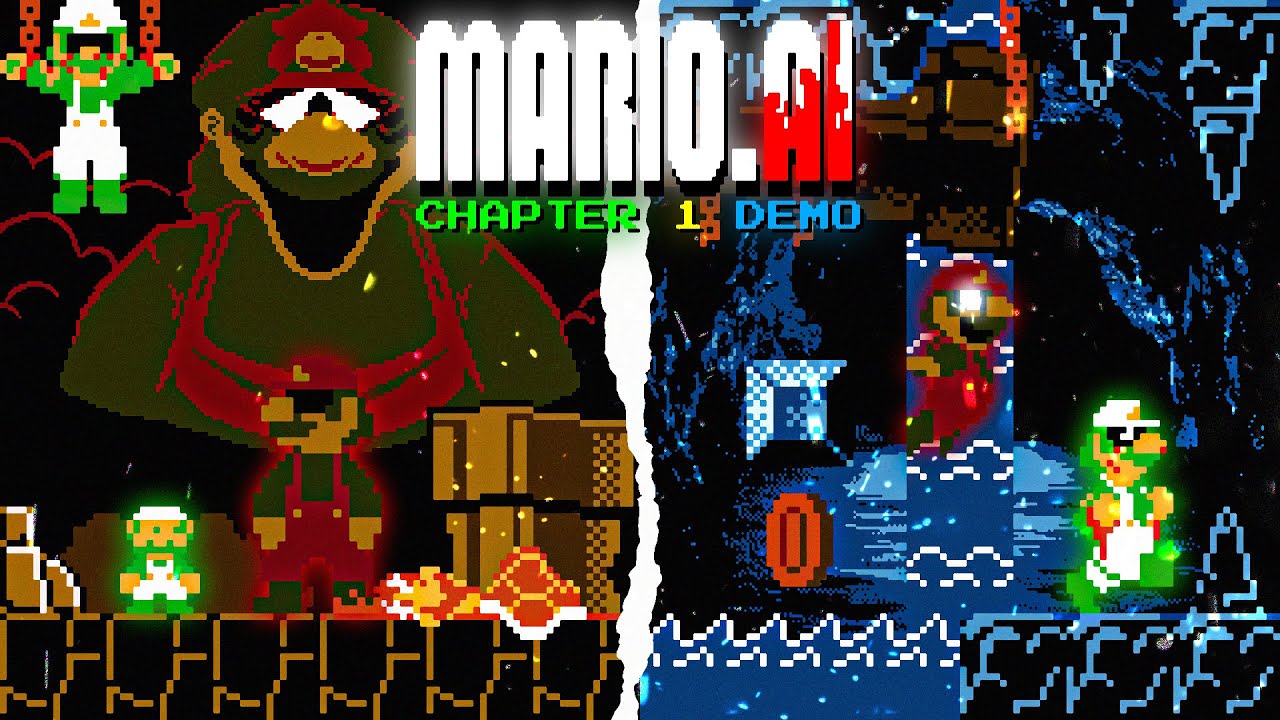 Mario.AI by KarlsonGames | Chapter 1 Demo Gameplay!