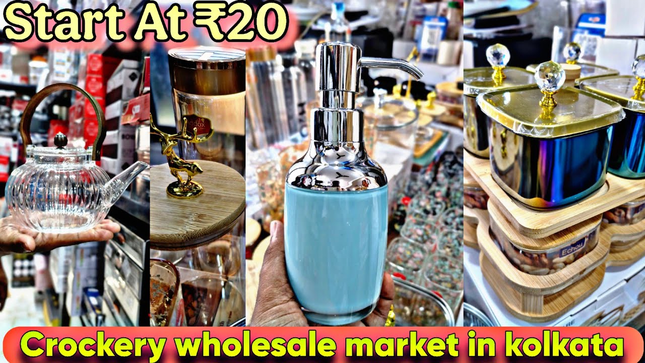 Crockery market in kolkata|Crockery Melamine Wholesale market|Kolkata crockery market|R. K. Trading