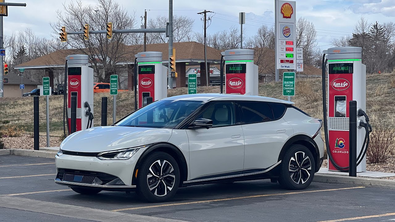 2022 Kia EV6 AWD 70-MPH Highway Range Test - (Wind 19” 77.4kWh)