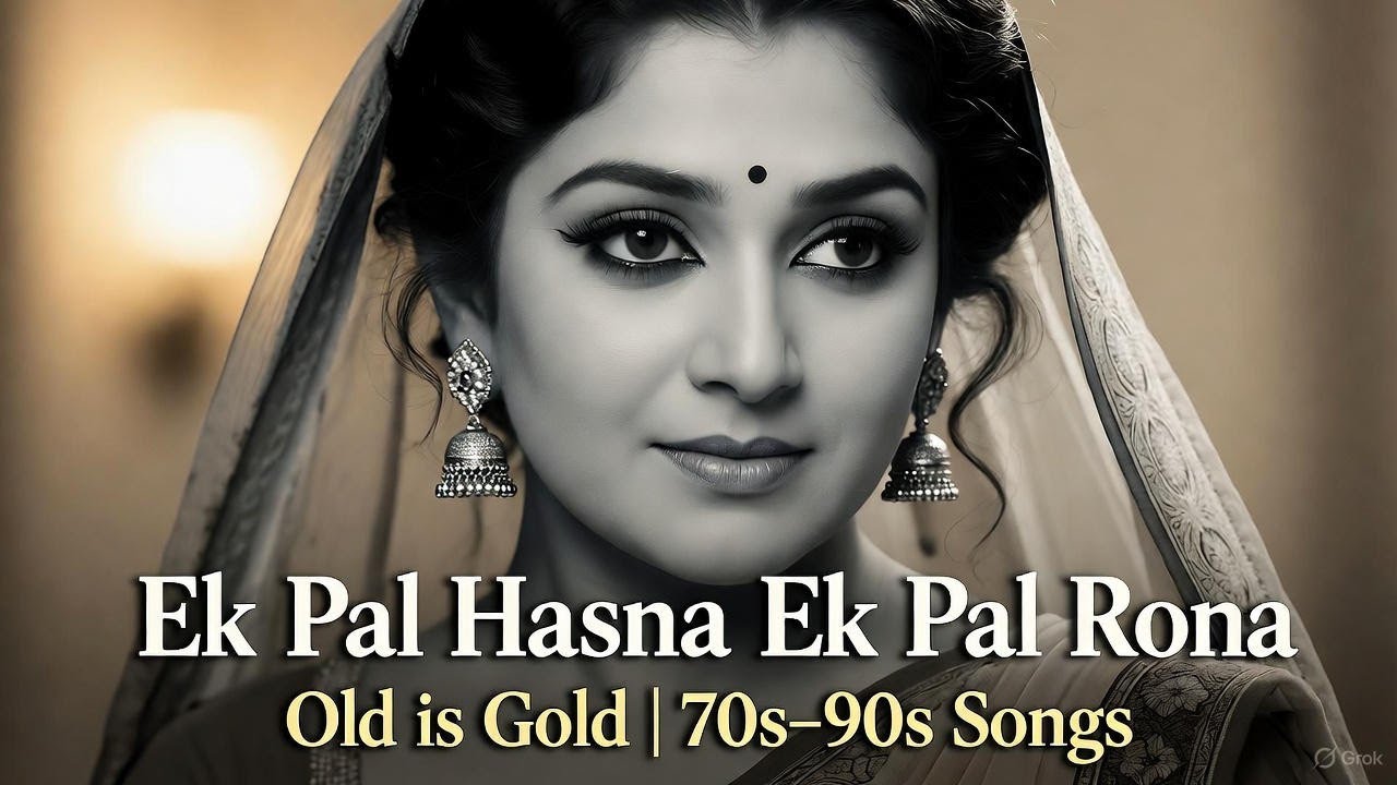 Golden Era Bollywood Song | Old Romantic Classic | Old is Gold Songs | Ek Pal Hasna Ek Pal Rona 