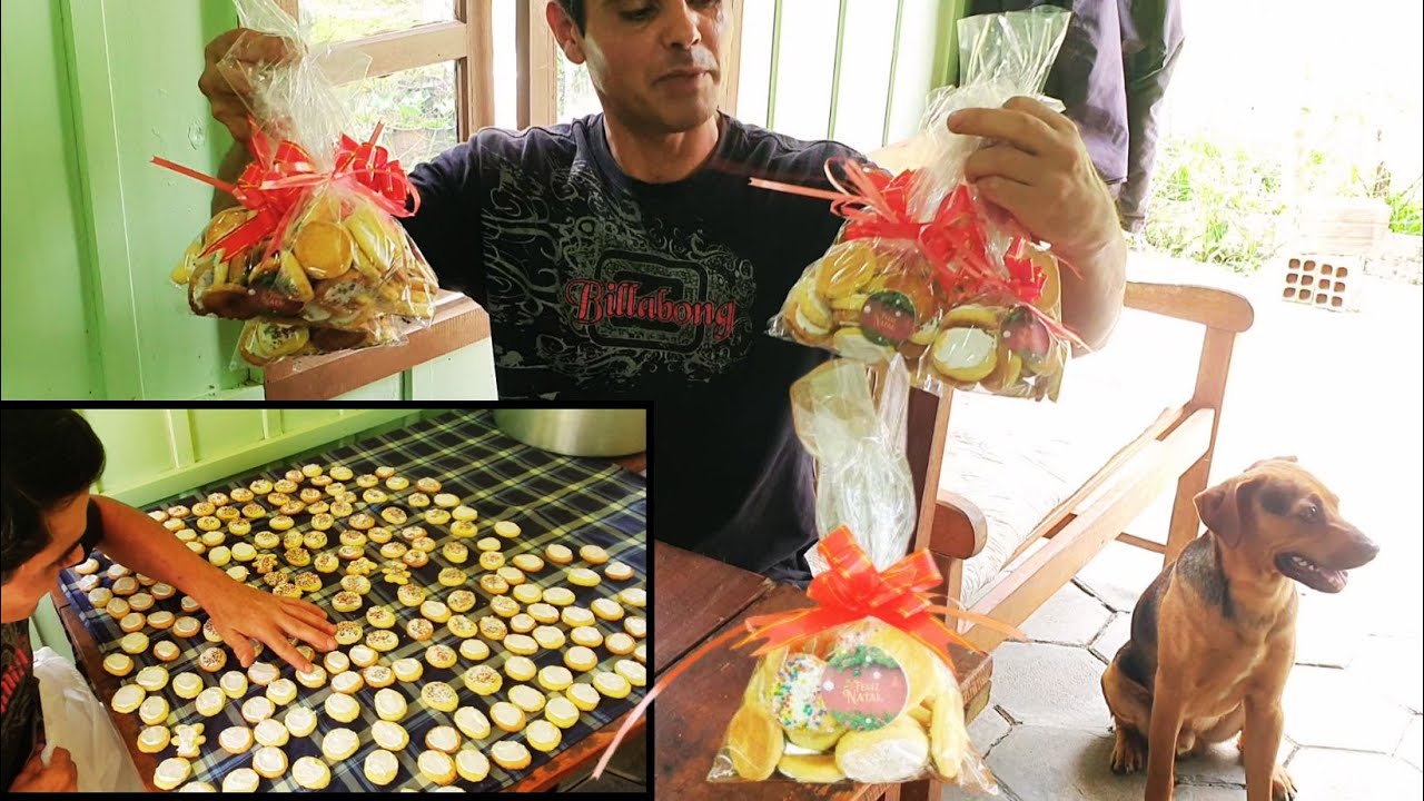 FIZ BOLACHA DE NATAL AQUI NO S&Iacute;TIO