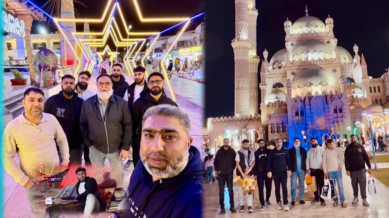 Old Markeet / Al Sahaba Mosque / Soho square / sharm el sheikh Egypt nightlife