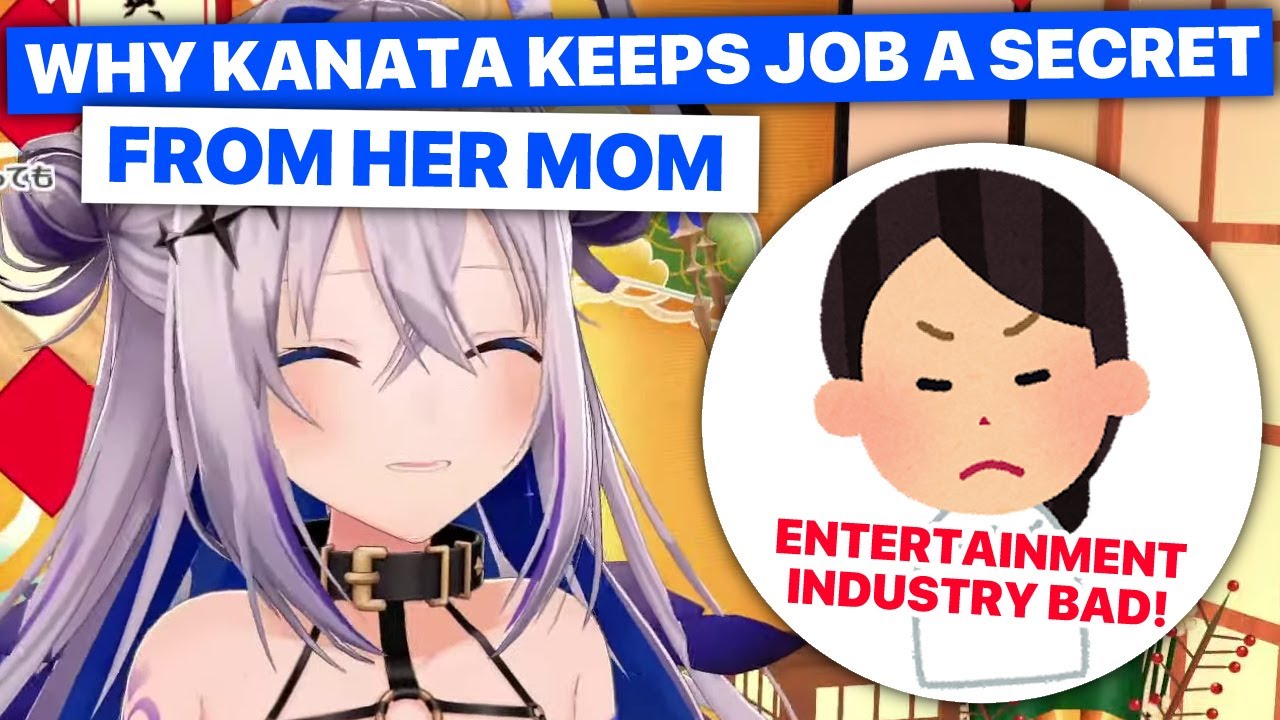 Why Kanata Keeps Hololive Job A Secret From Her Mom (Amane Kanata / Hololive) [Eng Subs]