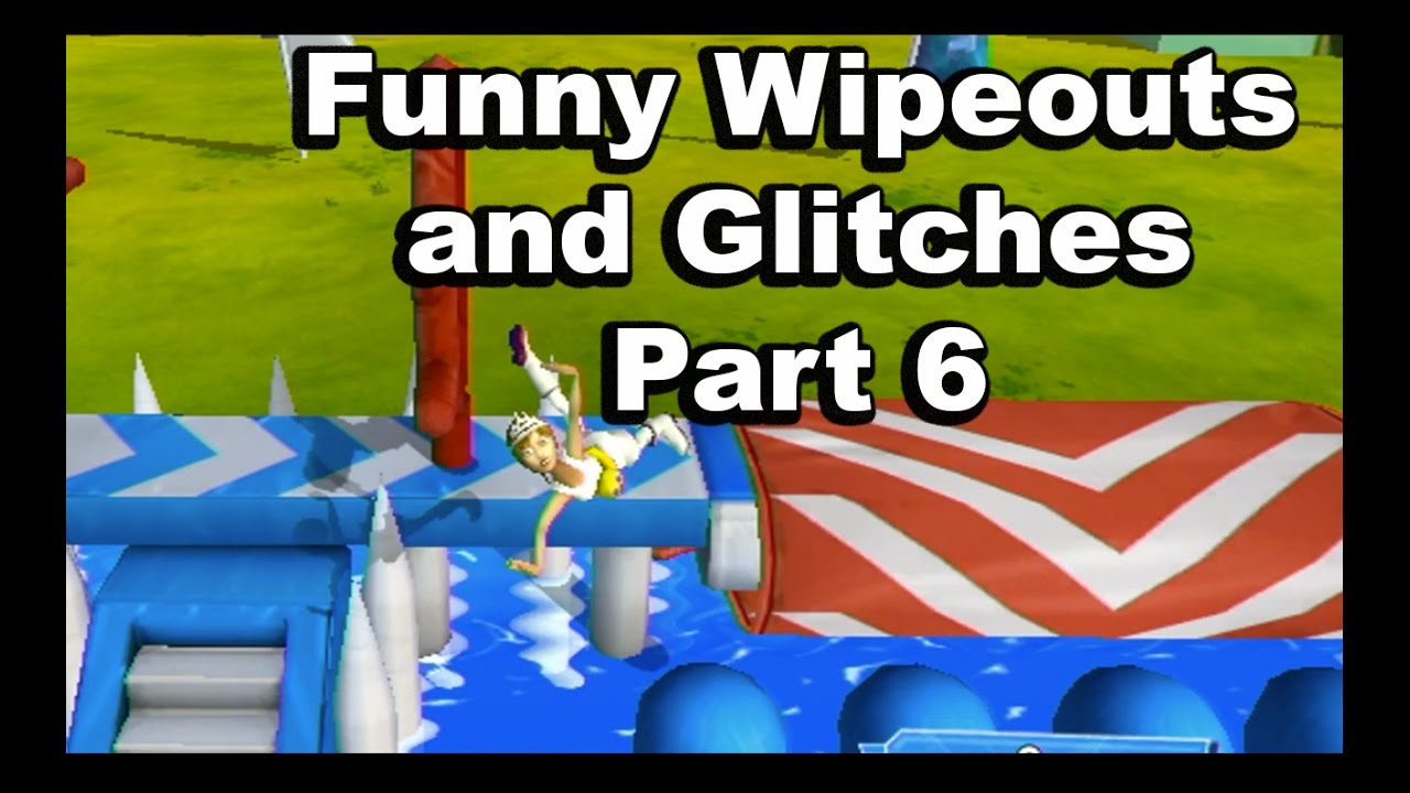 Wipeout the Game Part 6 - Funny Wipeouts/Glitches (Wii)