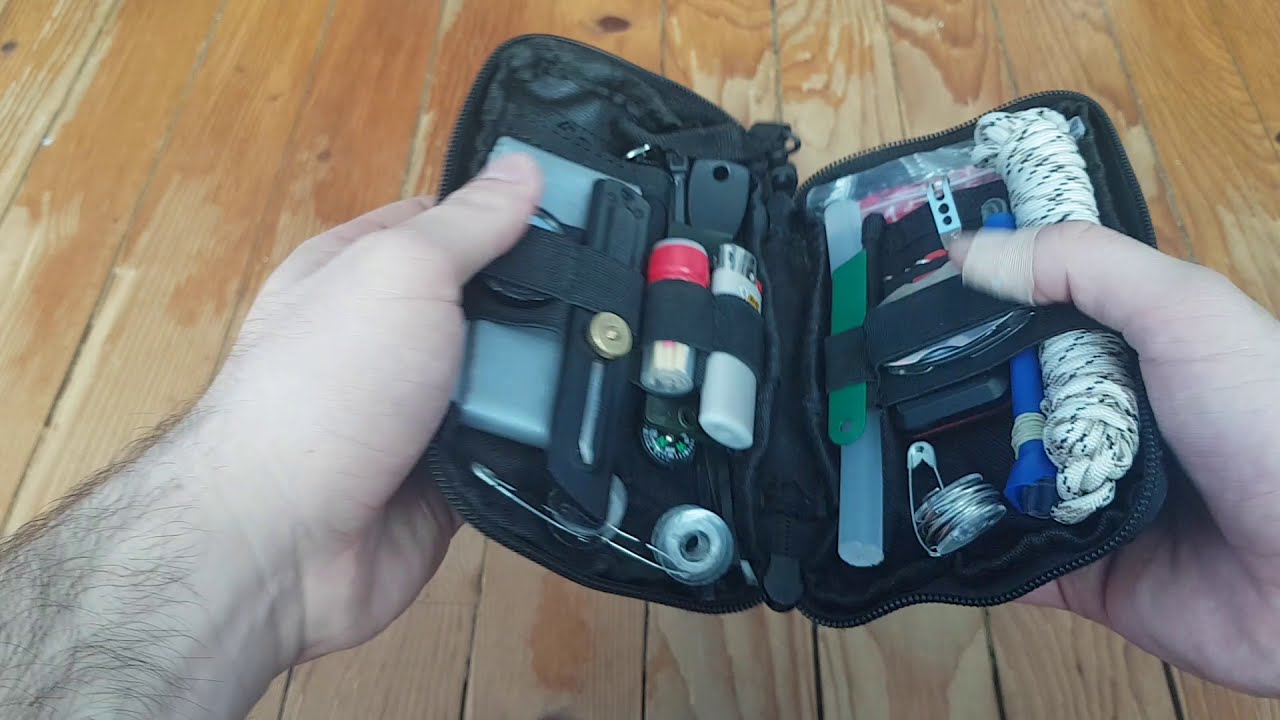 Kamp Malzemeleri #2 Mini Survival Kit(Hayatta Kalma Kiti)
