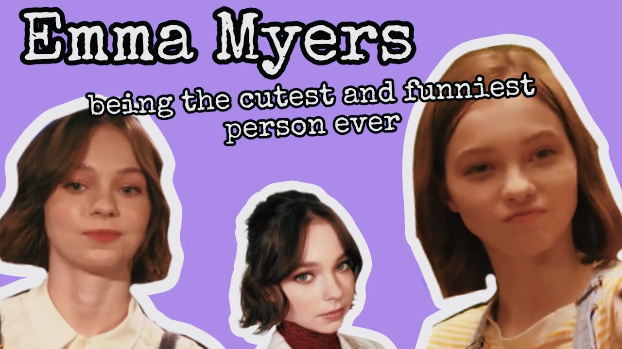 Emma Myers being the cutest and funniest person for almost 3 mins straight🥹🫶🏻