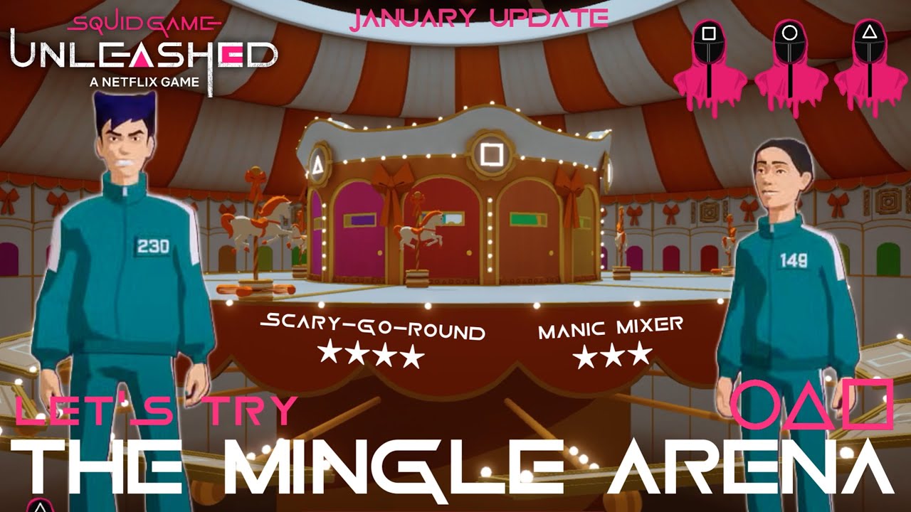 Let's Try THE MINGLE ARENA! (January Update) | Squid Game: Unleashed (Mobile)