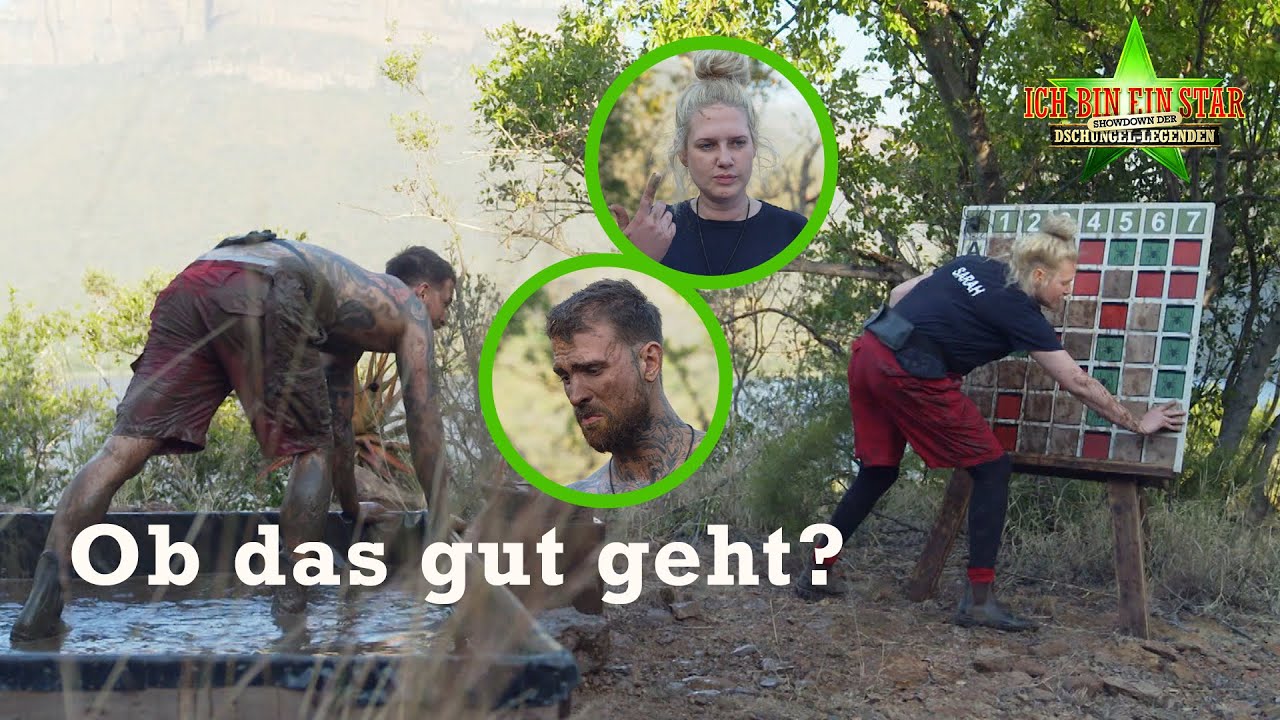 SCHLAMMSCHLACHT: Gigi & Sarah auf SCHATZSUCHE 💦🗝️ ​​| Legenden-Dschungelcamp