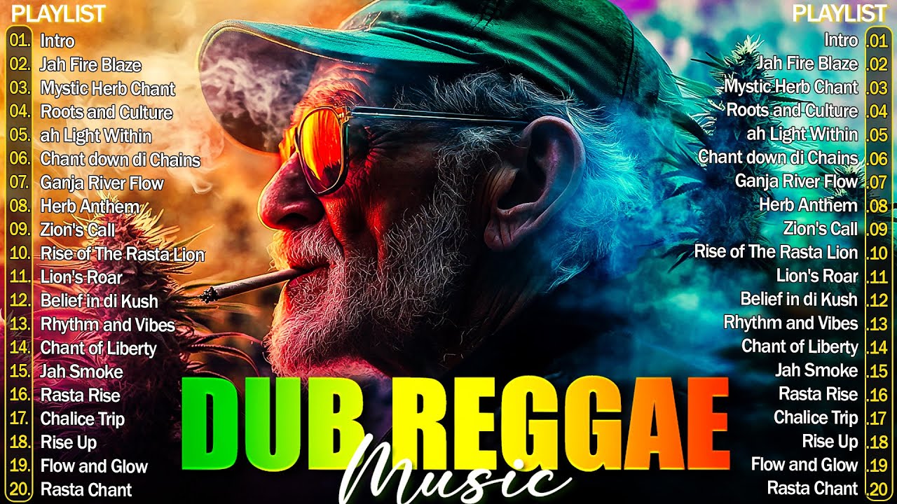 🌿[4K] 🇯🇲 Weed Dub Reggae Mix | Rasta Vibes & Dubwise Sound from Jamaica