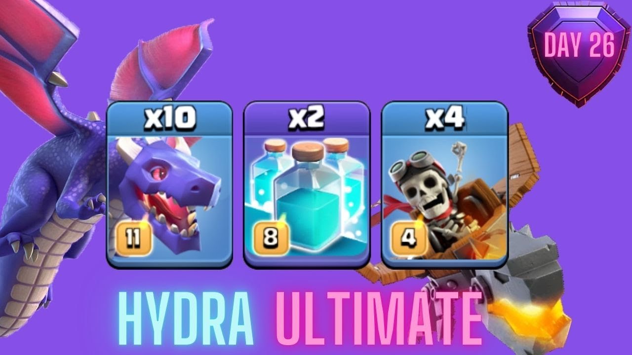 Hydra Ultimate Attack TH16 | Day 26 | Legend League 11/2024