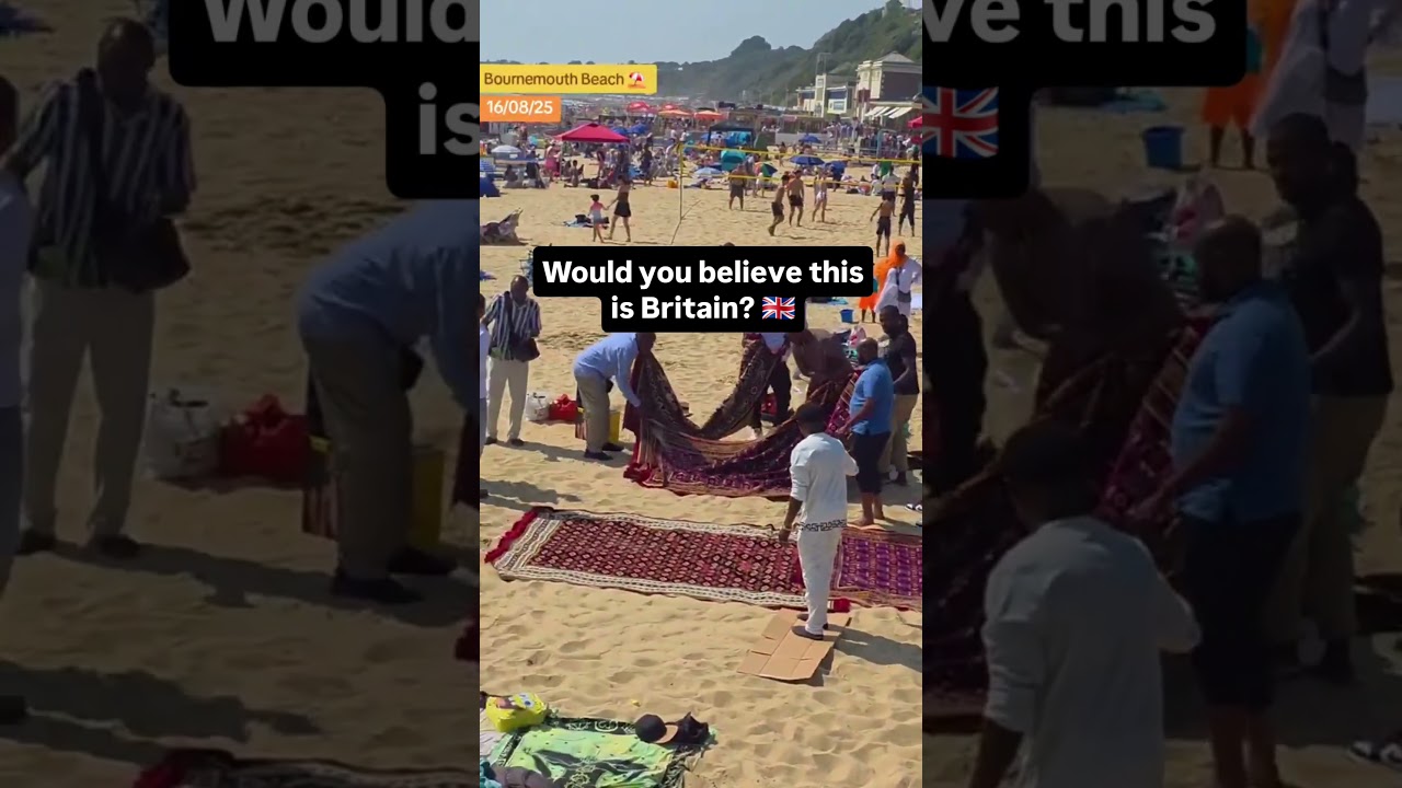 Bournemouth Beach ⛱️ Would you believe this is Britain? 🇬🇧