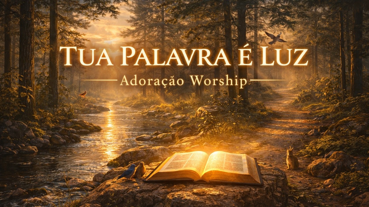 TUA PALAVRA É LUZ | Adoração Worship (Salmos 119:105)