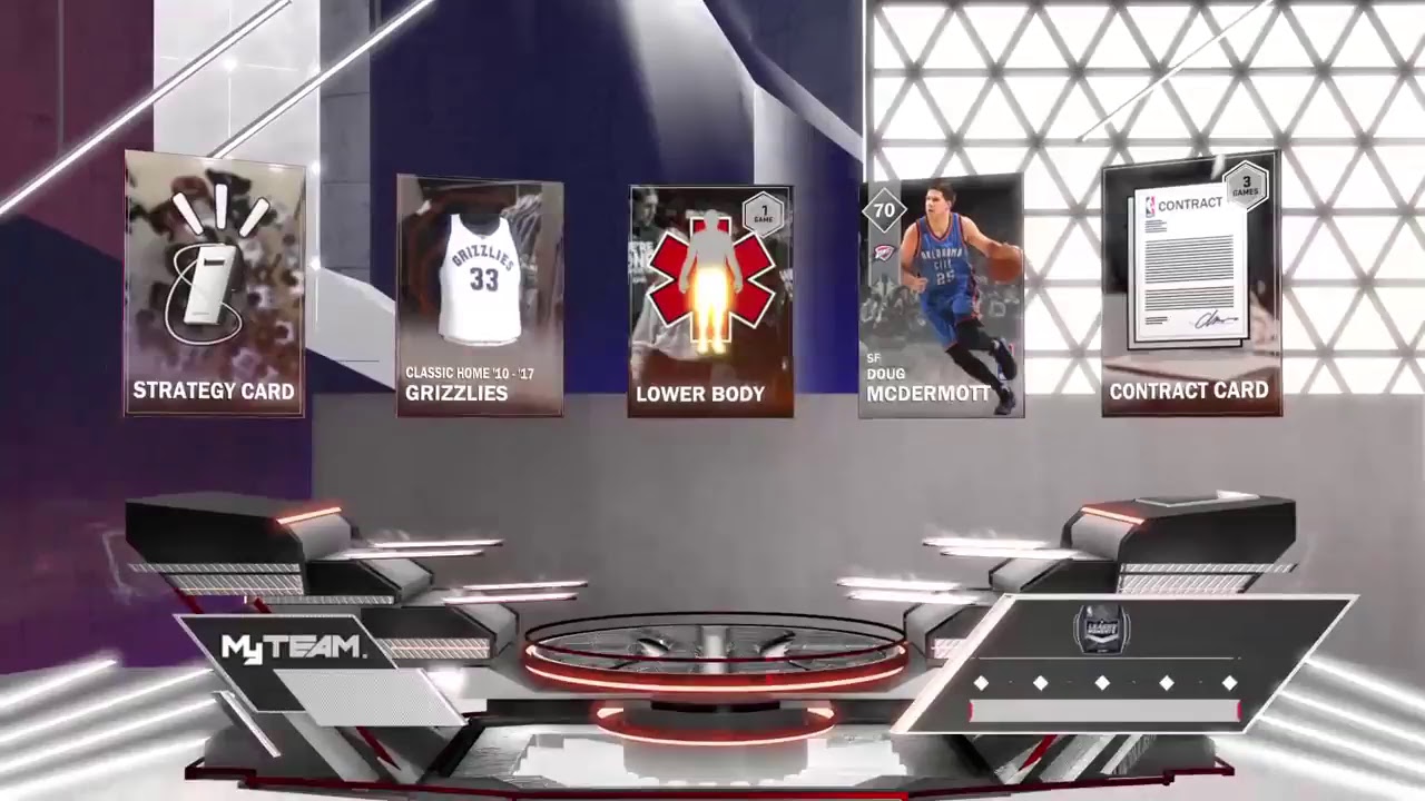 NBA 2k18 back for another quick pack opening 2nd of the day!