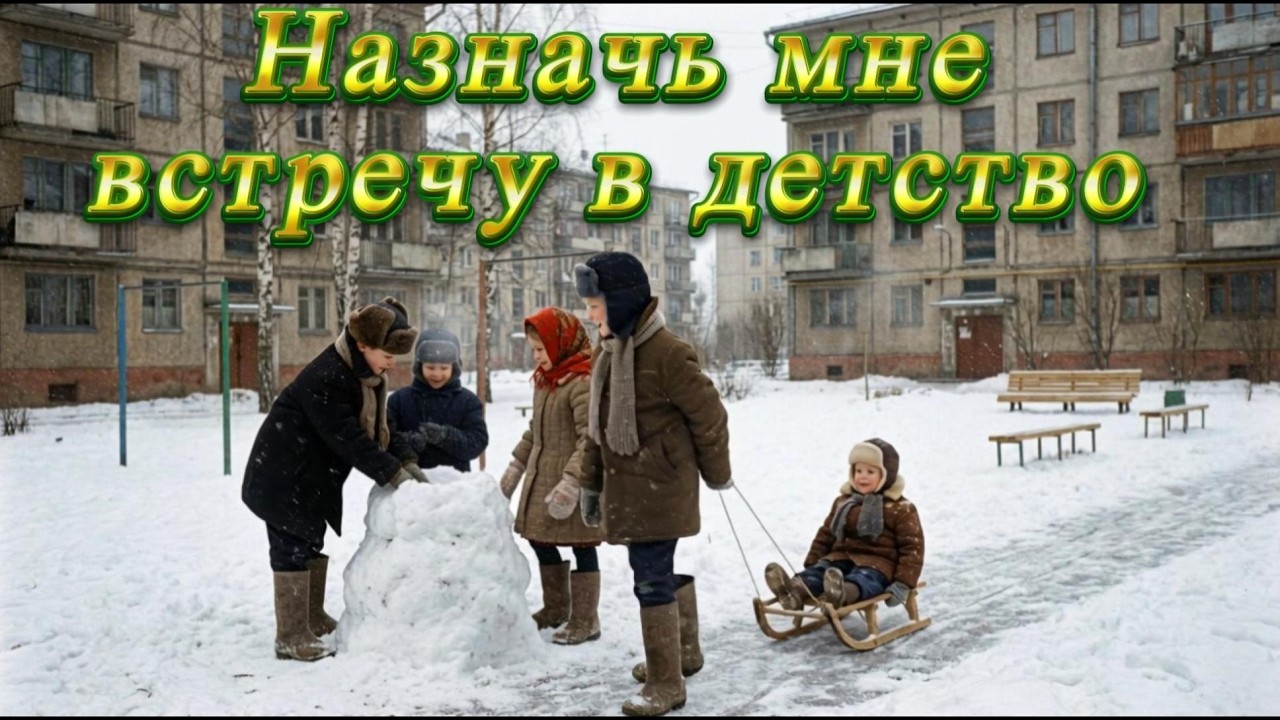 Назначь мне встречу в детство.