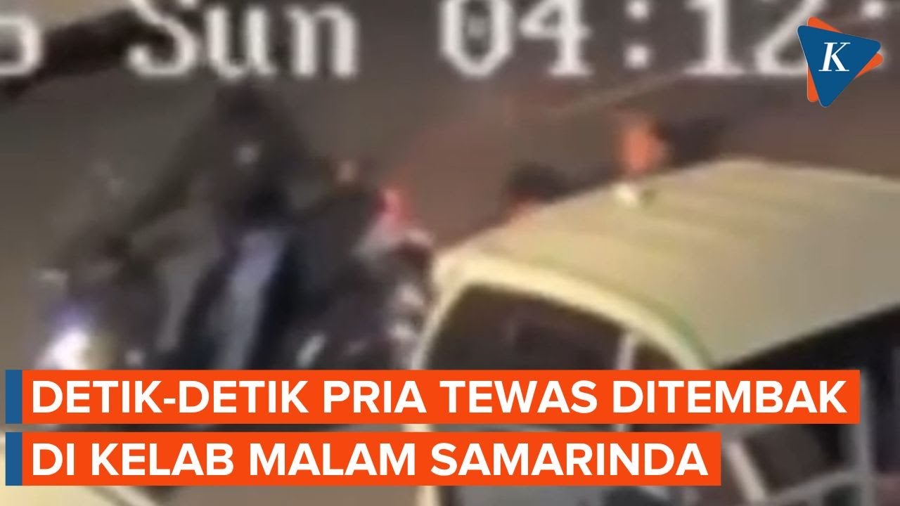 Momen Pria Ditembak di Depan Kelab Malam Samarinda, Diduga Terkait Narkoba