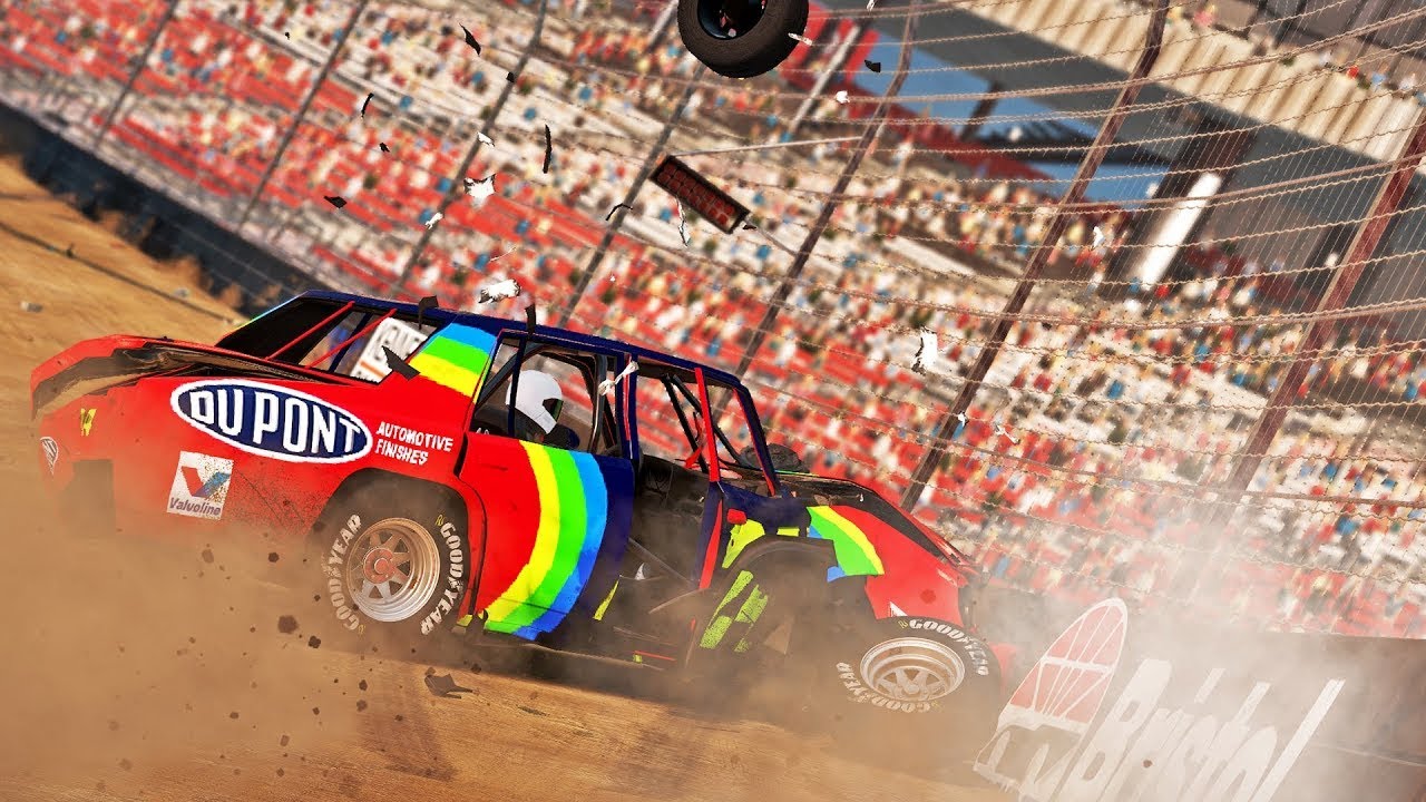 Легенды NASCAR в WRECKFEST!