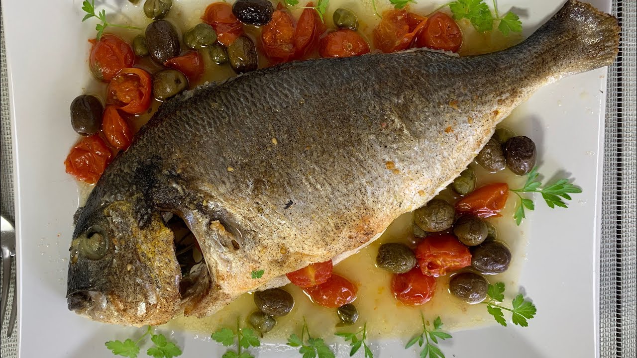 Pescado al Horno Receta Facil