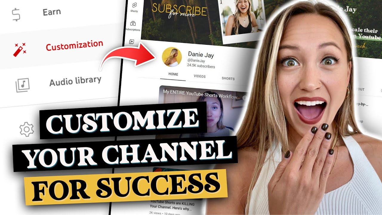 ЛУЧШИЙ способ настроить главную страницу вашего канала YouTube | Пошаговое руководство по оптимиз...
