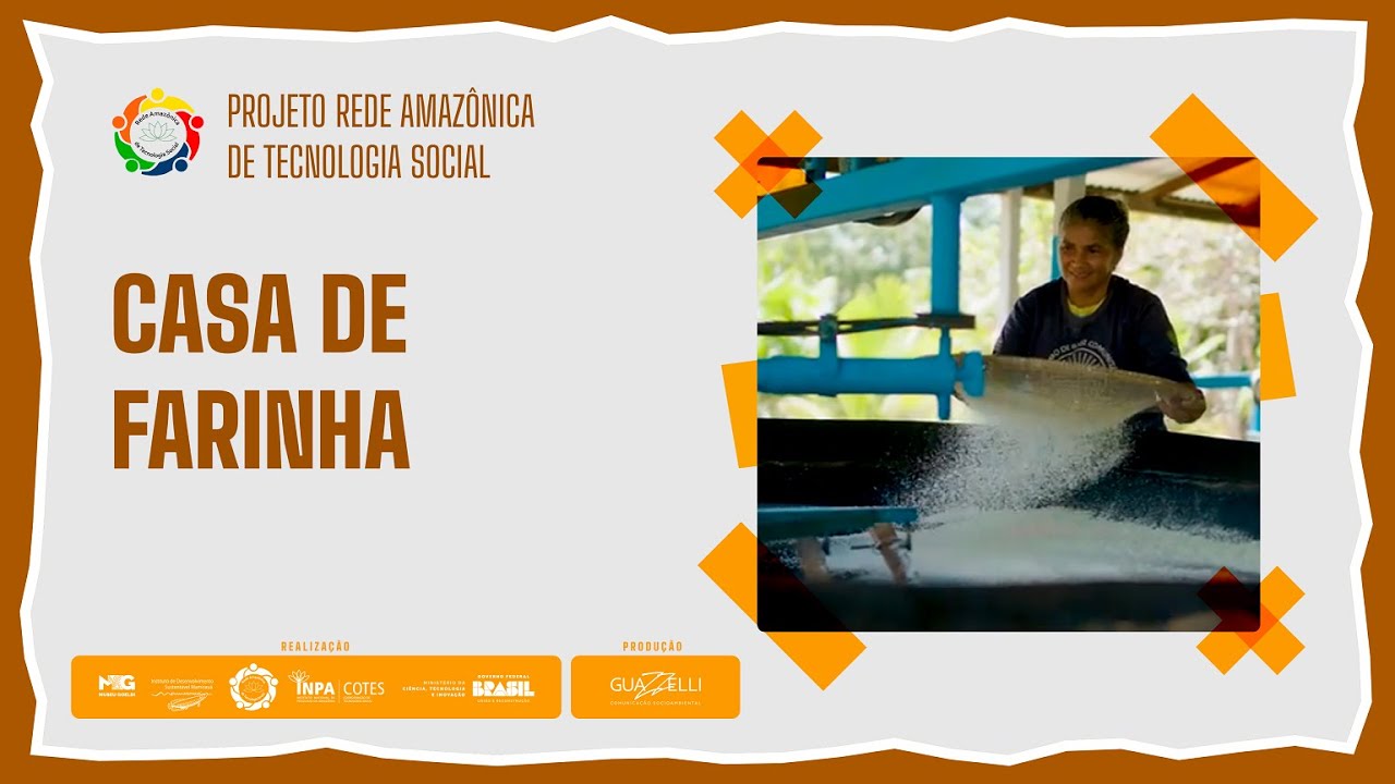 🎦Casa de Farinha 🏡: Resgatando tradições e melhorando a produção de farinha de mandioca