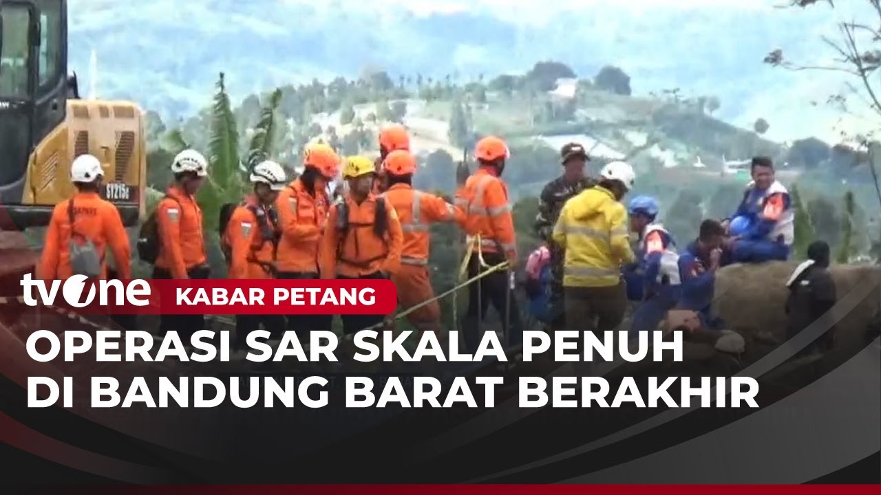 Status Tanggap Darurat Longsor Cisarua Bandung Barat Dicabut | Kabar Petang