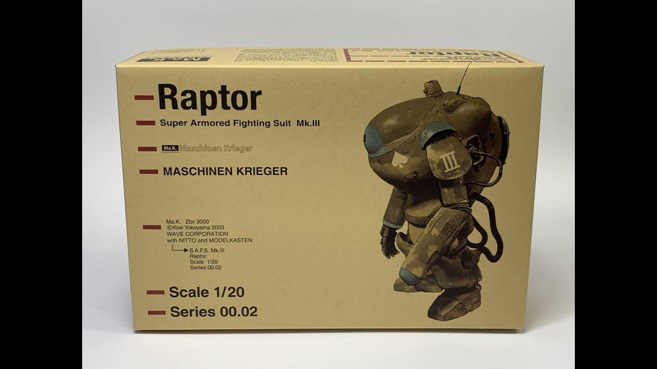 Raptor Super Armoured Fighting Suit MK III