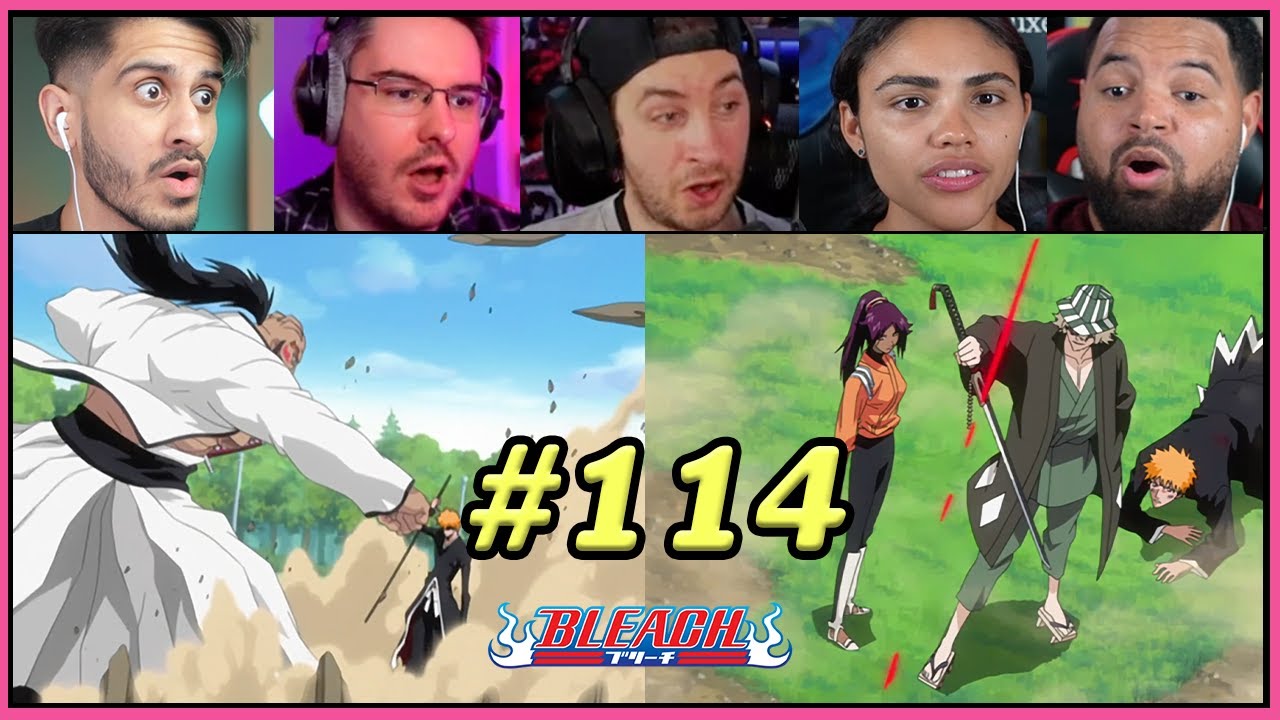 BLEACH EP114 | URAHARA & YORUICHI SAVE THE DAY | Reaction Mashup