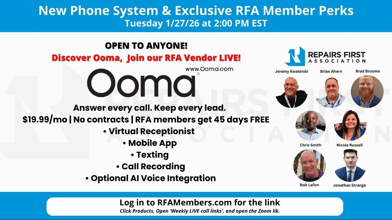Join to Learn about Ooma- The Virtual Phone System: 1/27/26 2:00PM EST