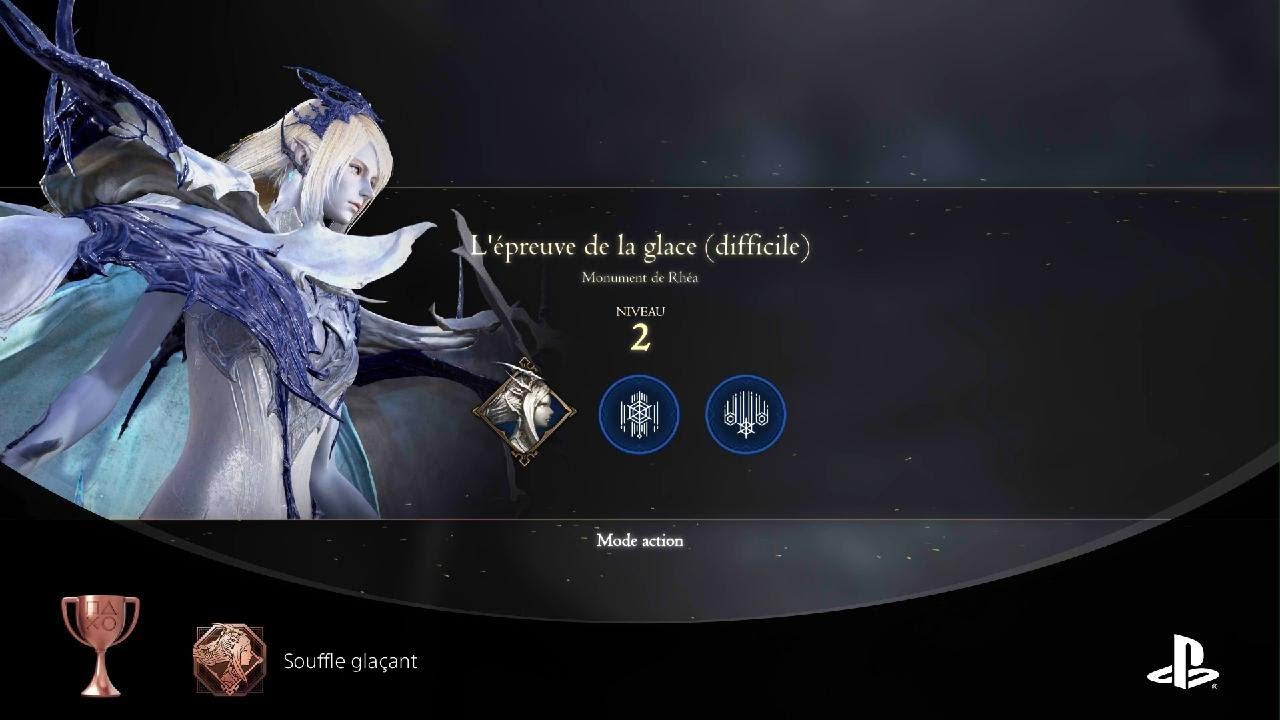 FINAL FANTASY XVI Trophy shiva souffle gla&ccedil;ant