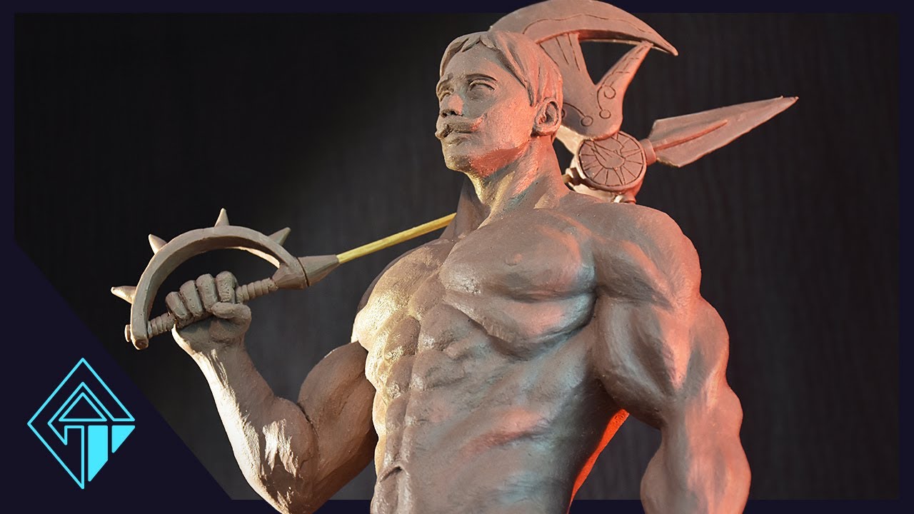 Sculpting Escanor | The Seven Deadly Sins in 2021 😱