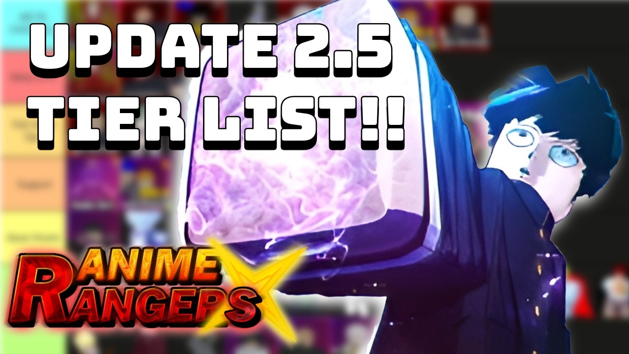 ЛУЧШИЙ* рейтинг Mob Psycho в обновлении 2.5 в аниме Re: Rangers X!!! (Roblox)