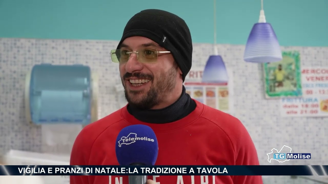 TG Molise delle ore 23.00 del 24/12/2025