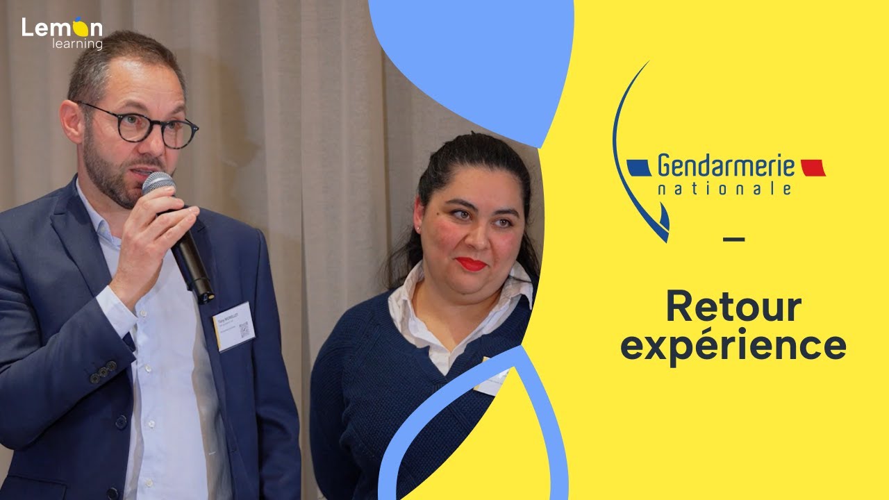 REX | Comment la GENDARMERIE NATIONALE a boosté l’adoption de son SIRH SAP grâce à Lemon Learning
