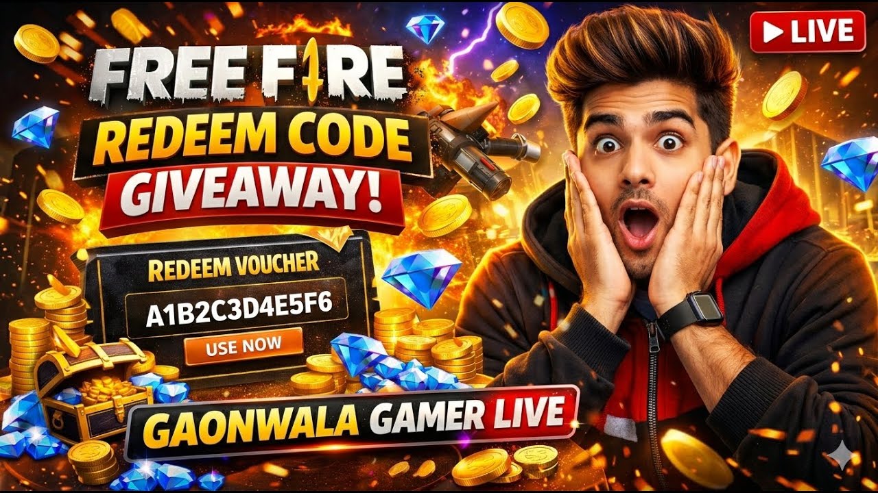 FREE FIRE LIVE 🔴 | 9 KILL = 30₹ REDEEM CODE 💸 | BOOYAH CHALLENGE | GAONWALA GAMER