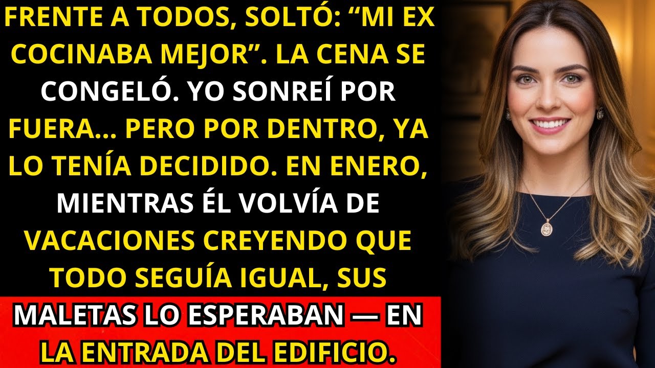 Durante la cena navideña con la directiva, dijo “mi ex cocinaba mejor” — en enero volvió de...