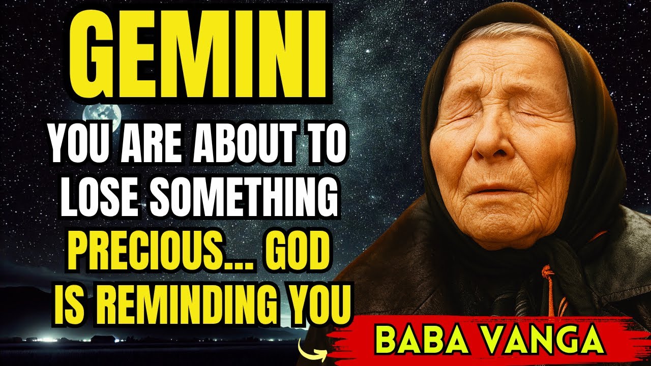 💫 GEMINI ♊ – GOD IS REMINDING YOU: YOU’RE ABOUT TO LOSE SOMETHING PRECIOUS… LISTEN NOW 🙏