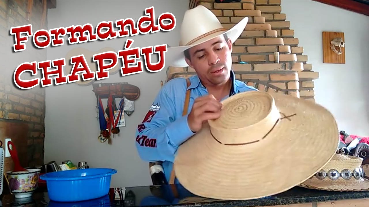 Como forma Chapéu de Palha