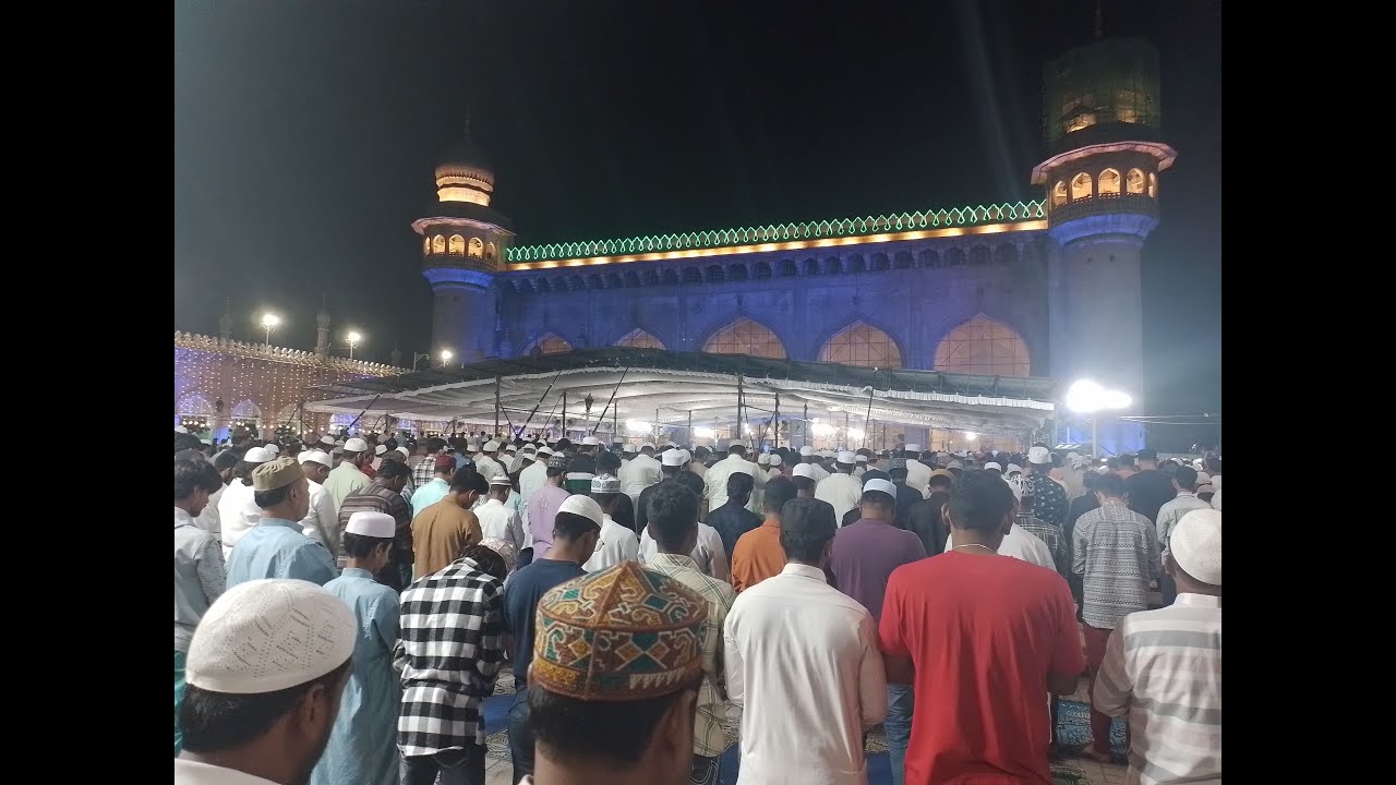 Makkah Masjid  Namaz e Taraweeh |Day 1| Para 1,2,3 |2023 |Dr Hafiz o Qari Rizwan Qureshi Sab Qibla