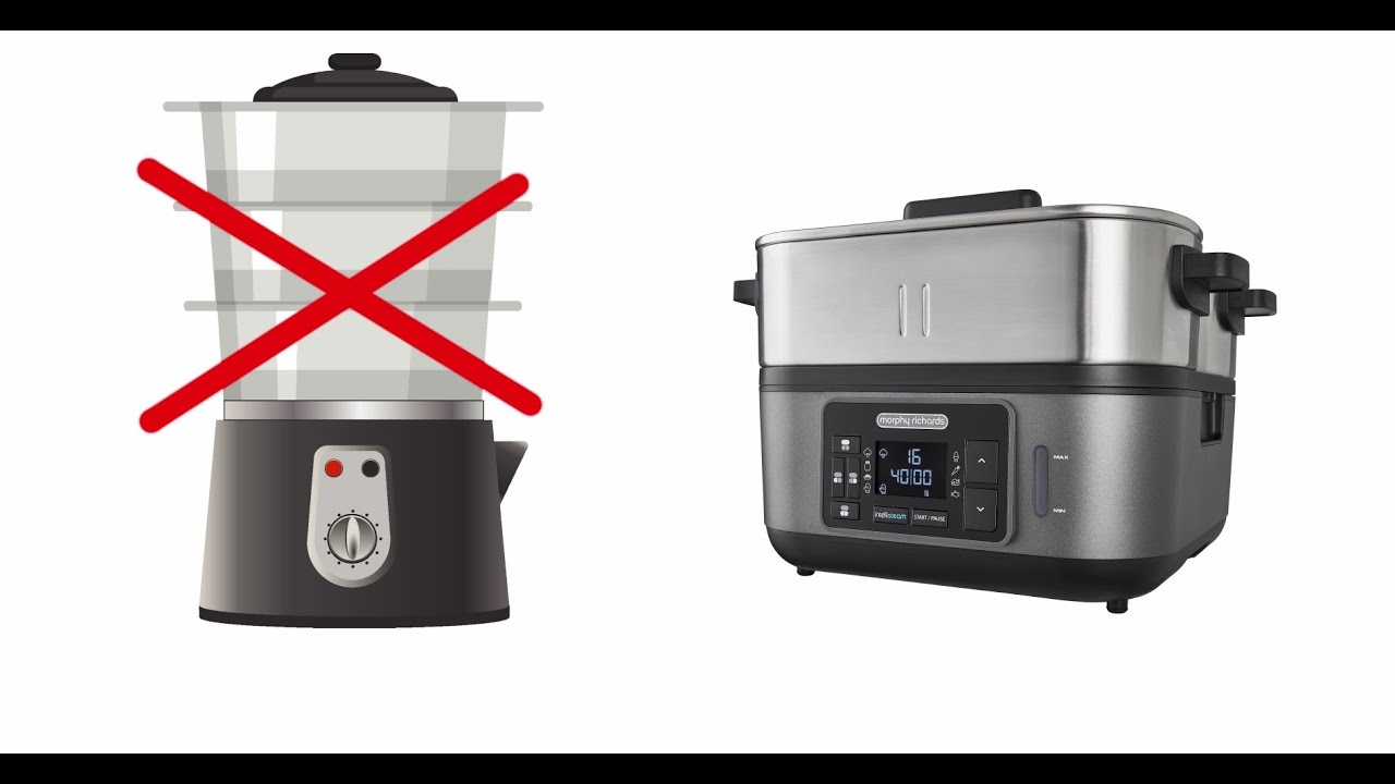 Уникальная пароварка Morphy Richards IntelliSteam 470006