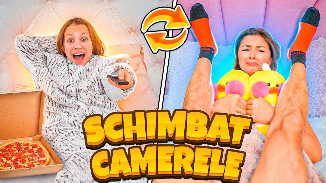 PRANK CU PĂRINȚII - AM SCHIMBAT CAMERELE 😁 Cine va pierde în acest challenge 24 de ore?