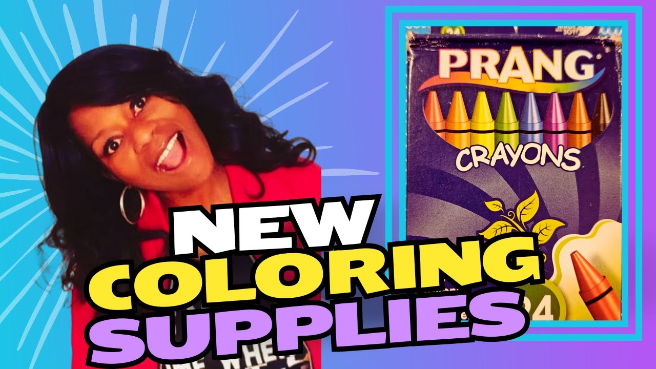 PRANG Crayons  #haul #artsupplies #adultcoloringsupplies #crayons