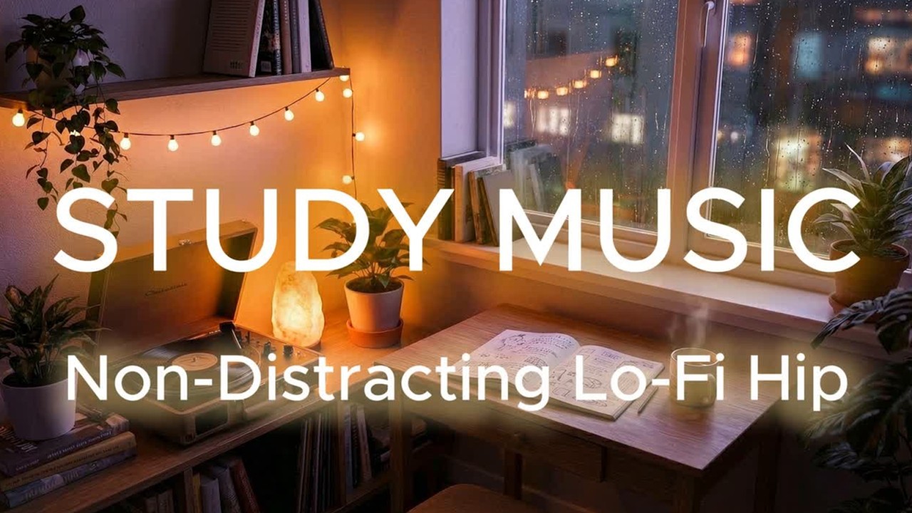 Study Music • Non Distracting Lo Fi Hip Hop for Learning & Reading  Flujo X Music