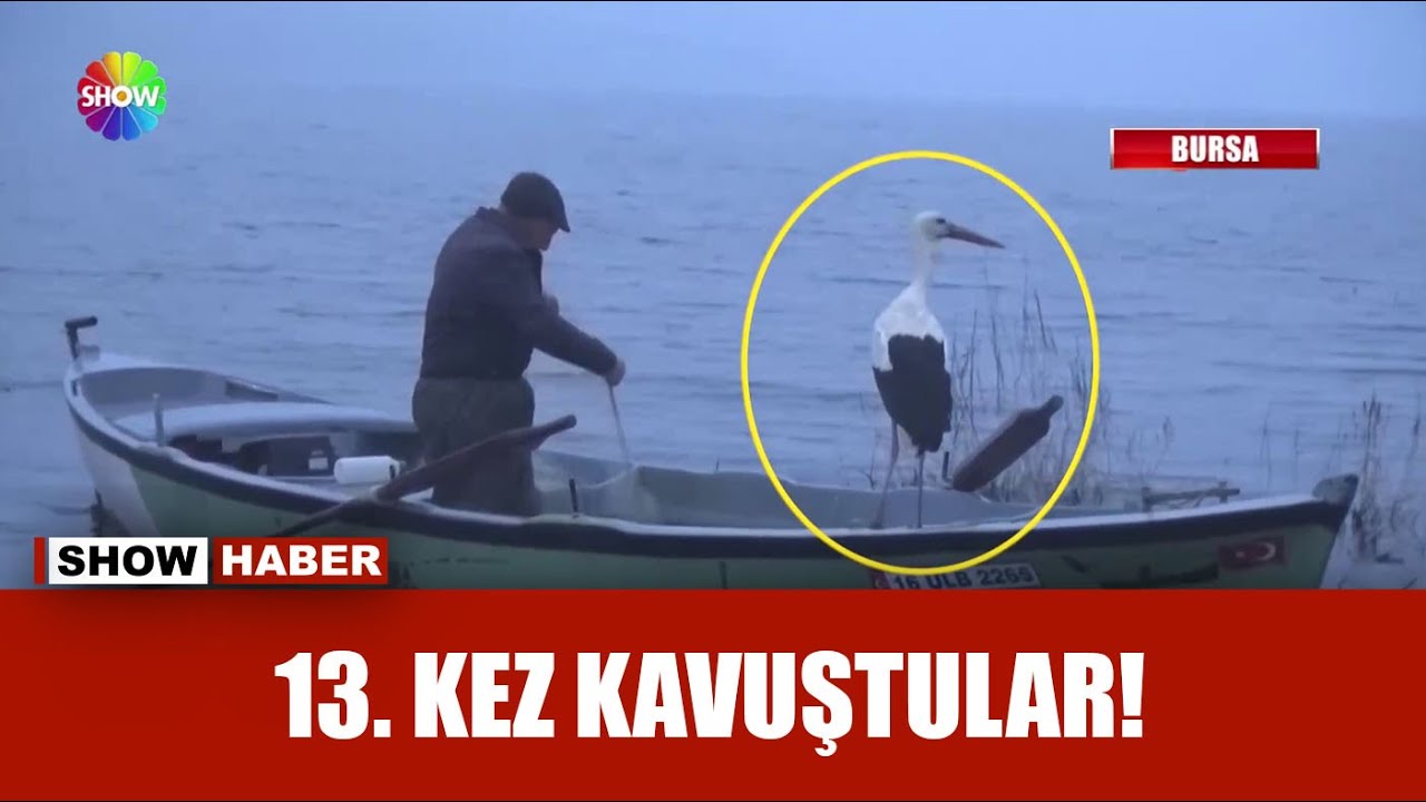 Yaren leylek ile Adem amca buluştu