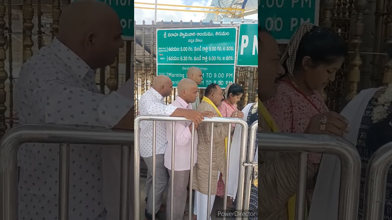 Before visiting Tirumala Srivari, one should visit Varahaswamy🙏🙏(@pamanjichandrababu)