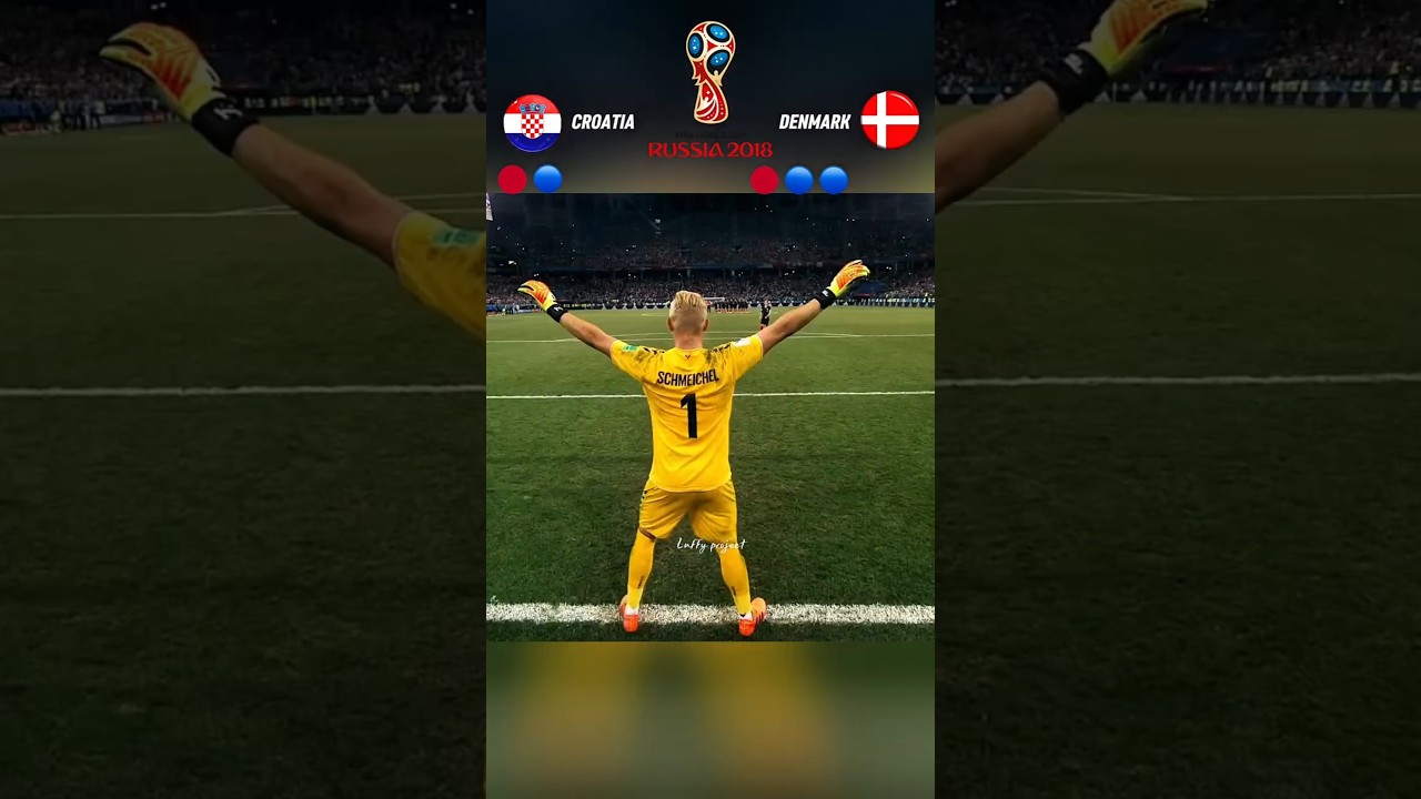 FULL Penalty Shootout &ndash; CROATIA vs DENMARK | World cup 2018