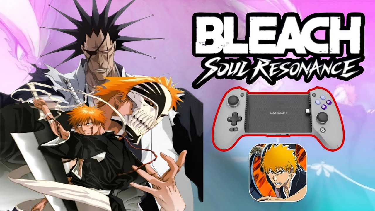 Прохождение игры Bleach Soul Resonance для мобильного контроллера (iOS, Android) #GamesirG8