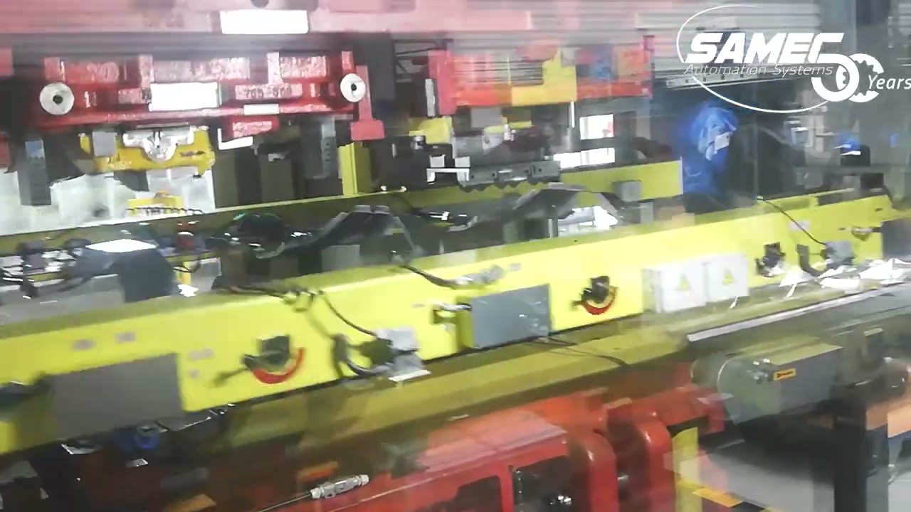 SERVO TRANSFER PRESS AT WORK