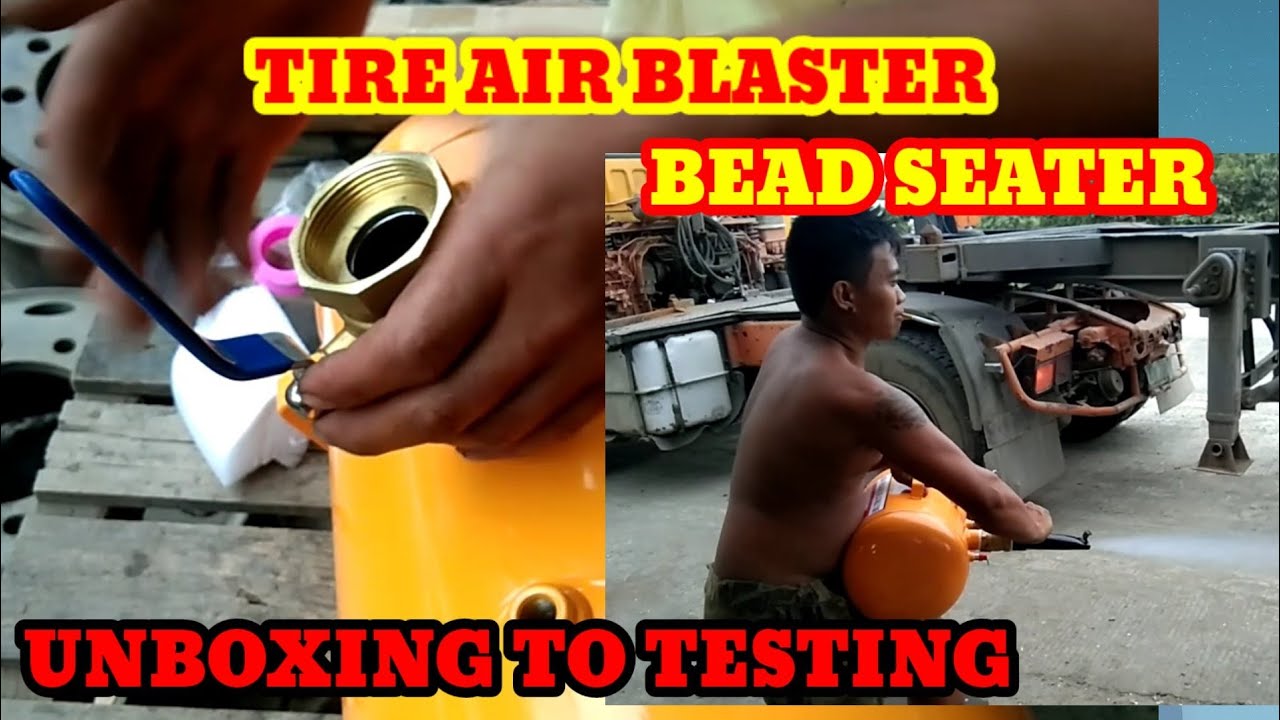 UPGRADE TO THE NEXT LEVEL.FROM UNBOXING TO TESTING.Liclic Vulcanizing.#TIREAIRBLASTER#TIREBEADSEATER