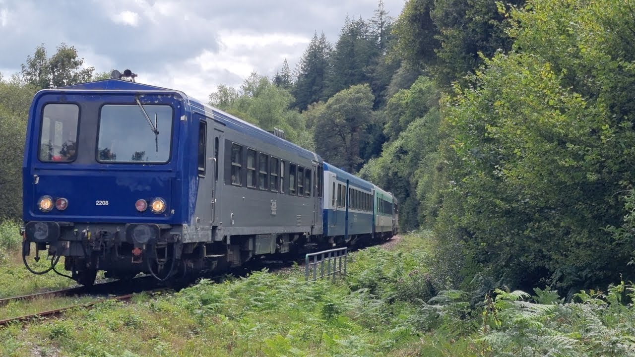 [4K] Des Trains En Bretagne Et En Mayenne (53) - Juillet/Août 2023.